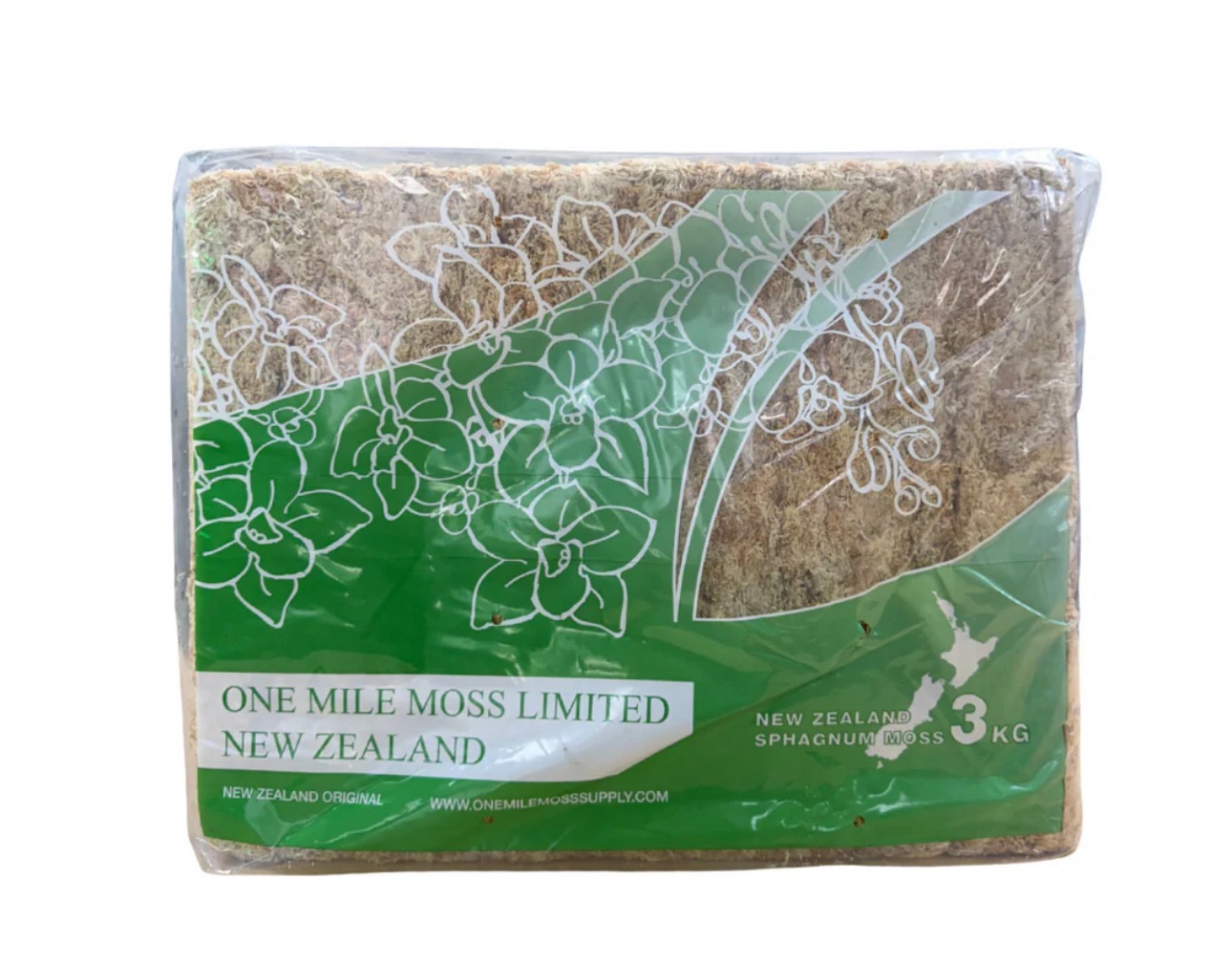 One Mile New Zealand AA+ long strand sphagnum moss ($95) from