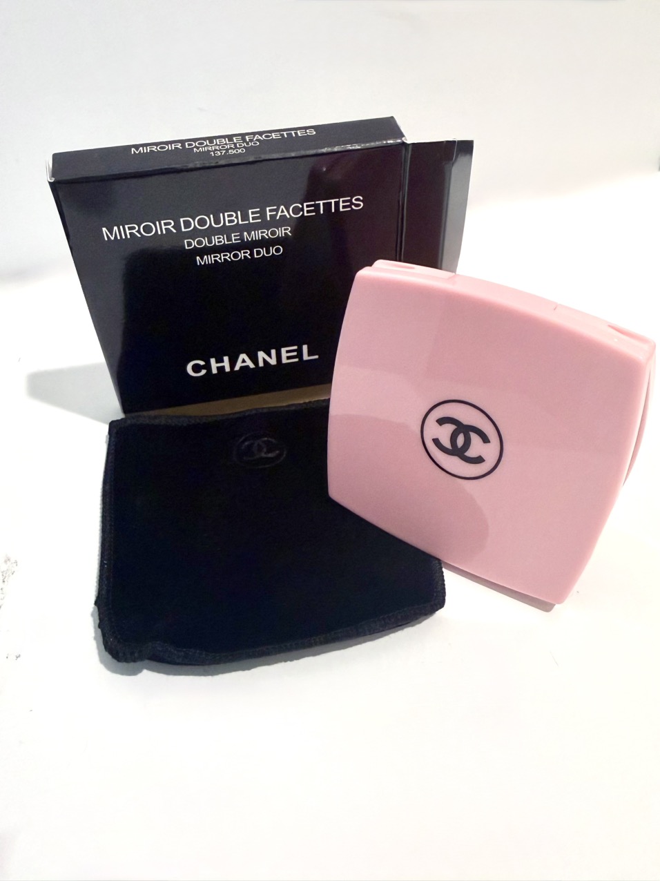 アイシャドウ CHANEL DOUBLE FACETTES Ballerina CHANEL double facettes mirror LIMITED EDITION, BALLERINA *PinkNIB